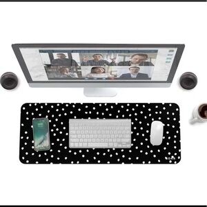 New SOAR polka dot desk pad